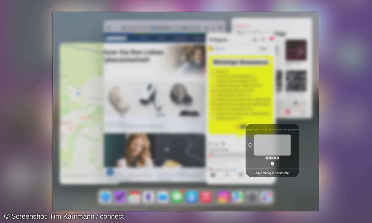 Multitasking iPadOS 16