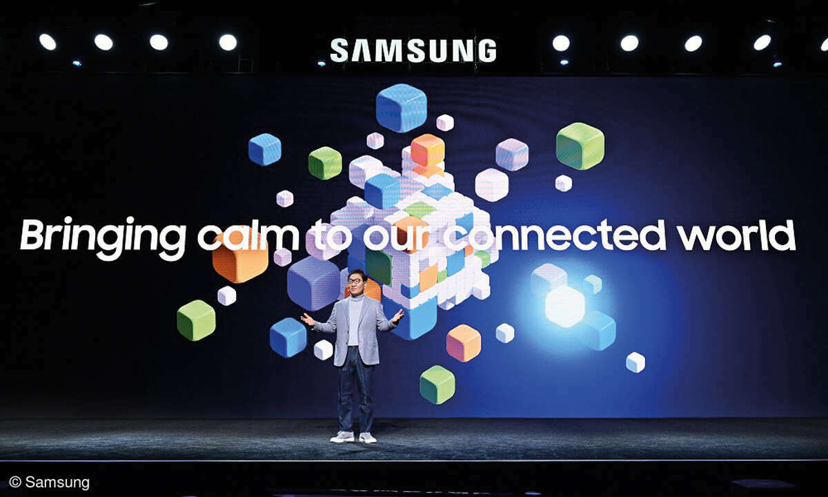 CES 2023: Samsung Pressekonferenz Motto