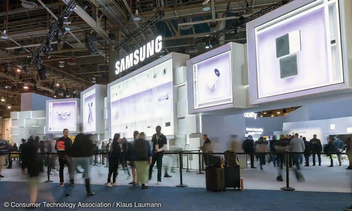 CES 2023: Samsung Stand