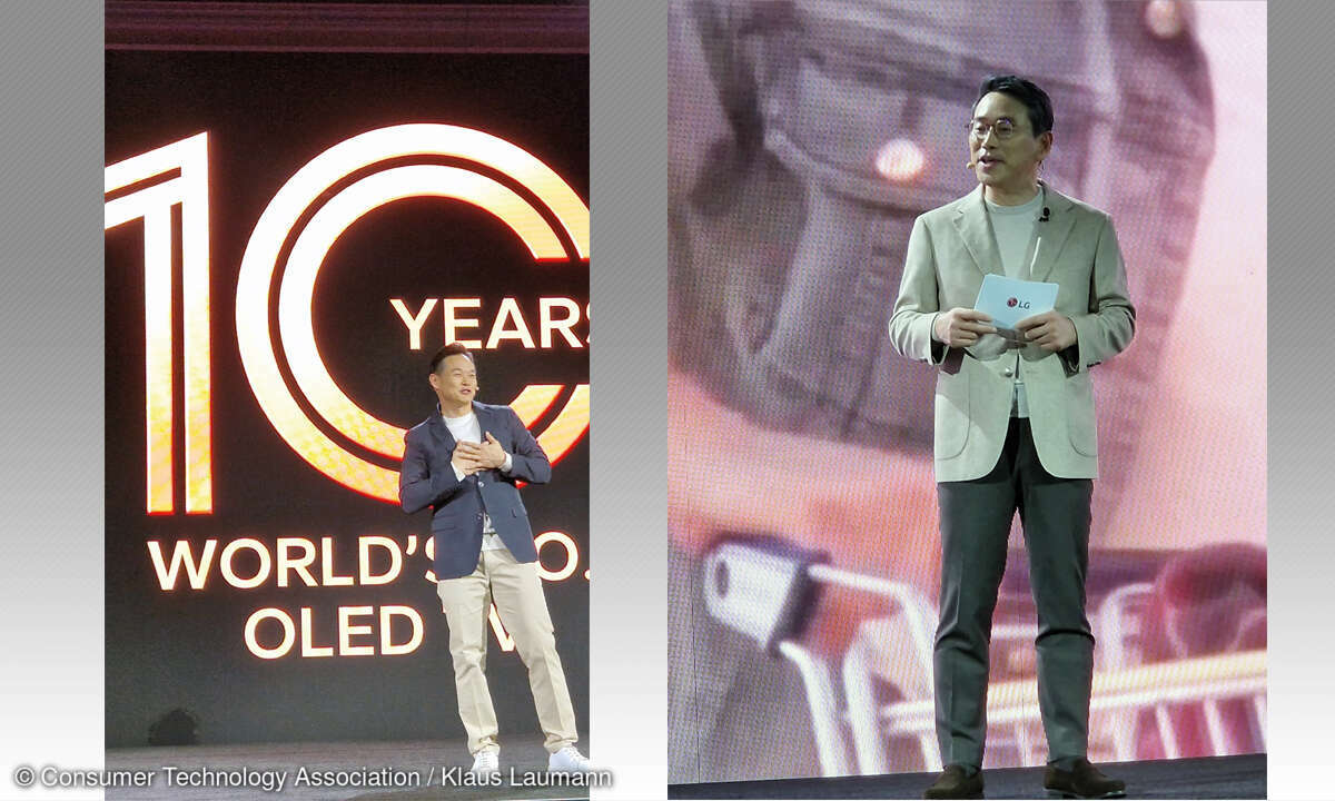 CES 2023: Marketing-Chef u. CEO von LG