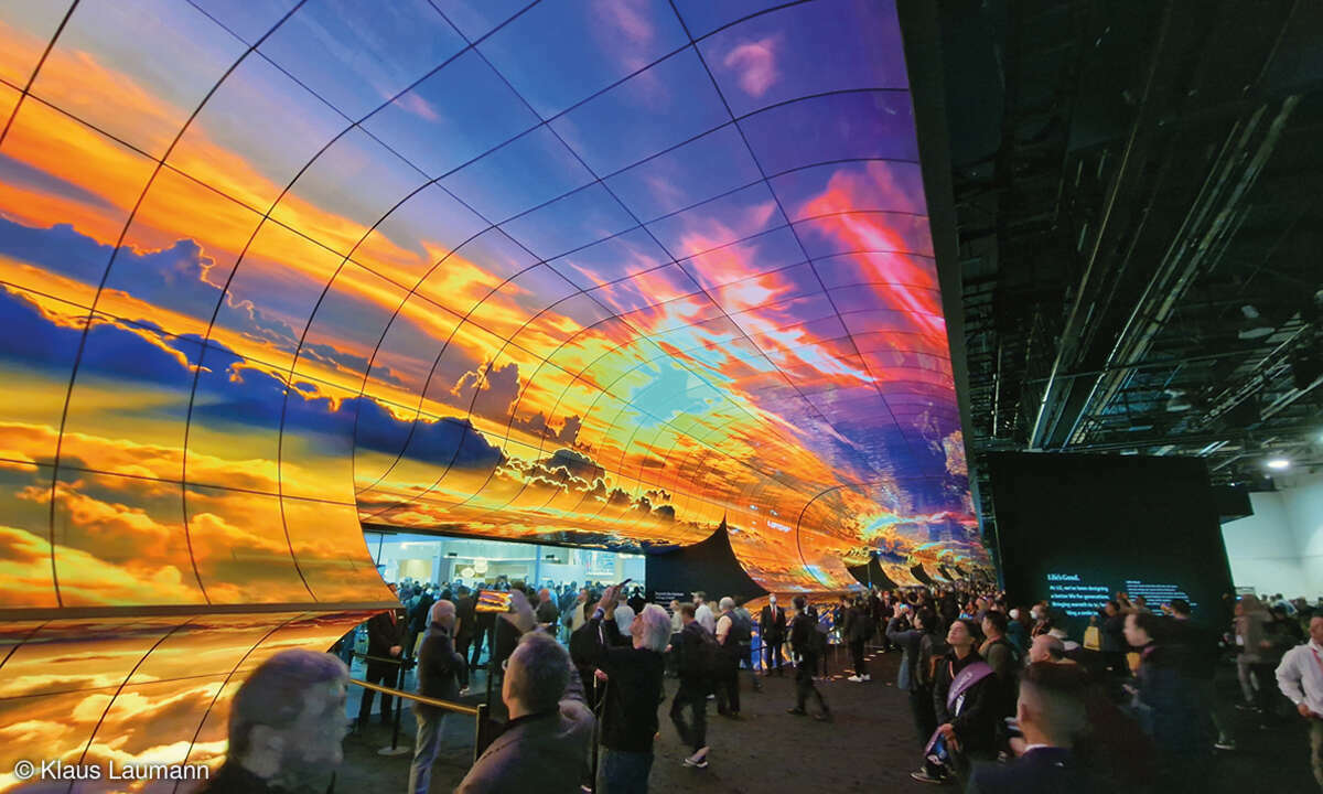 CES 2023: LG Stand