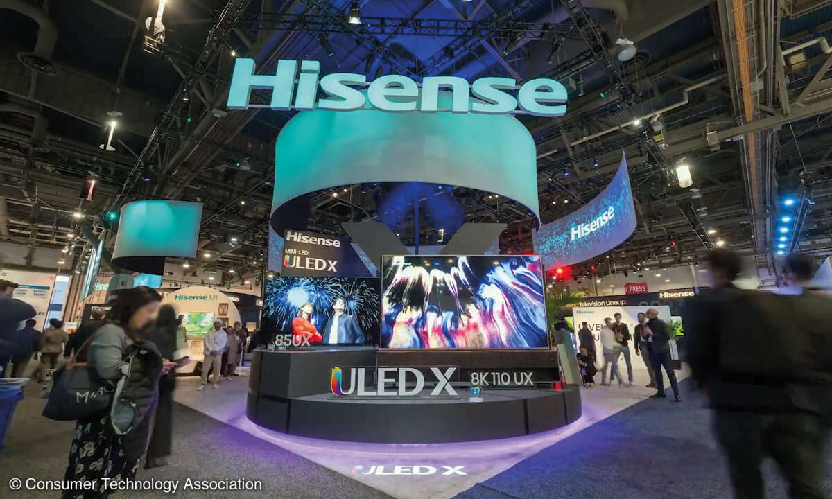 CES 2023: Hisense Stand