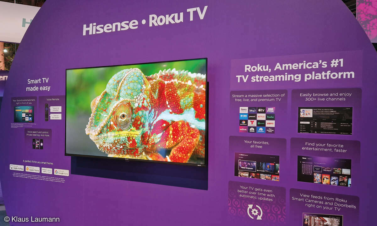 CES 2023: Hisense Roku TV