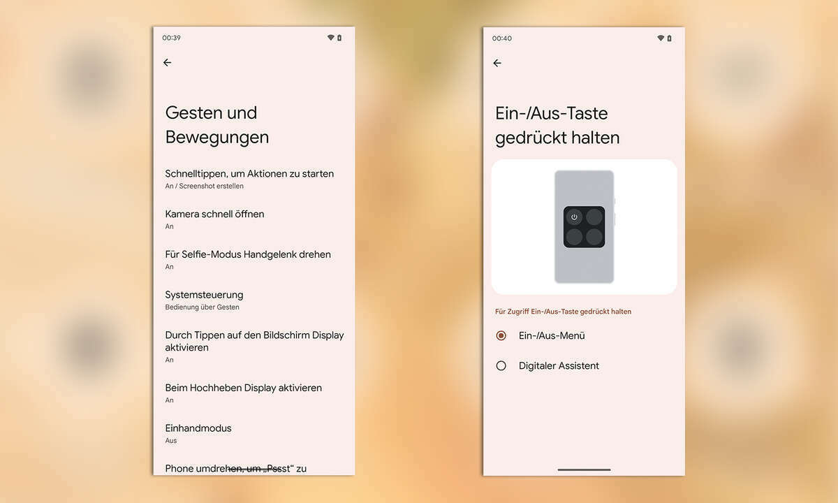 Android-Sicherheit Sperren-Modus