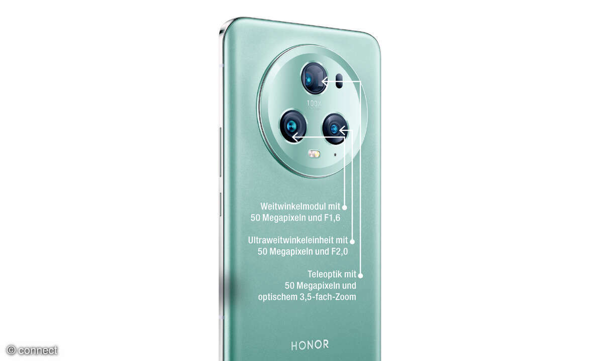 Honor Magic 5 Pro Kamera beigelt