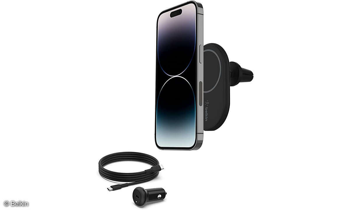 Belkin BoostCharge drahtloser magnetischer Kfz-Telefon-Halter