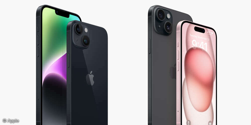 Apple iPhone 15 vs. iPhone 14 Die Unterschiede im Vergleich connect