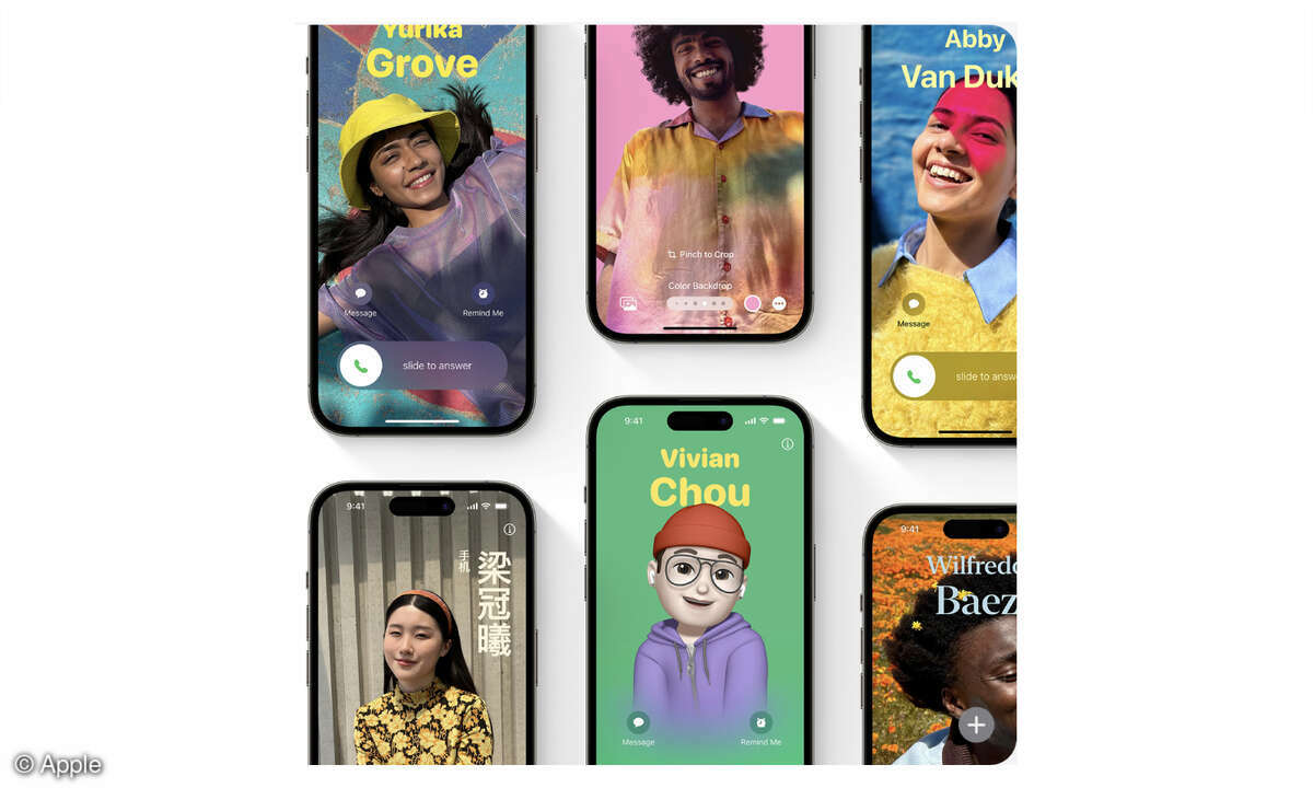 iOS 17: Kontaktposter