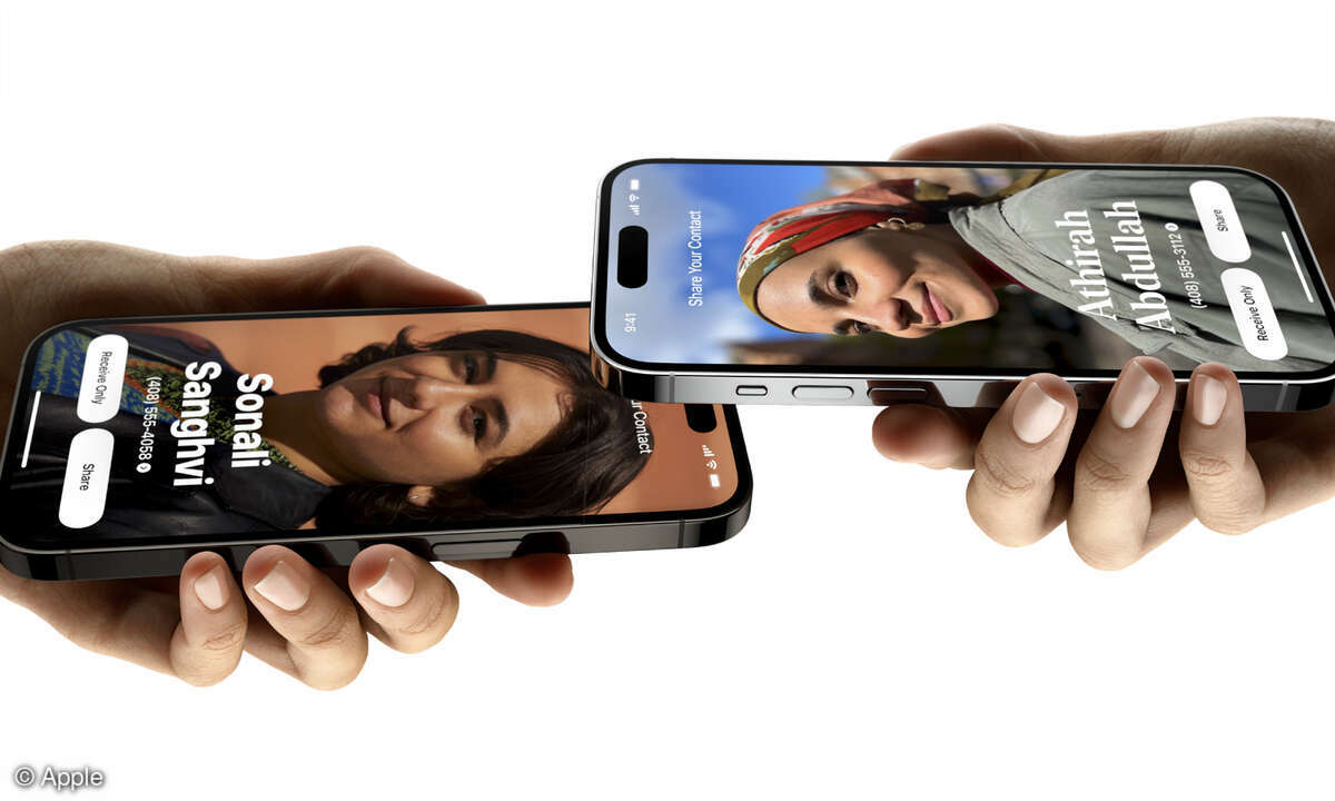 iOS 17: NameDrop