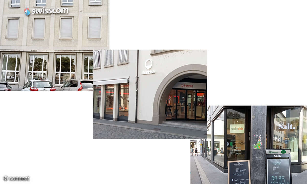 Mobilfunk-Shoptest 2023: Schweiz