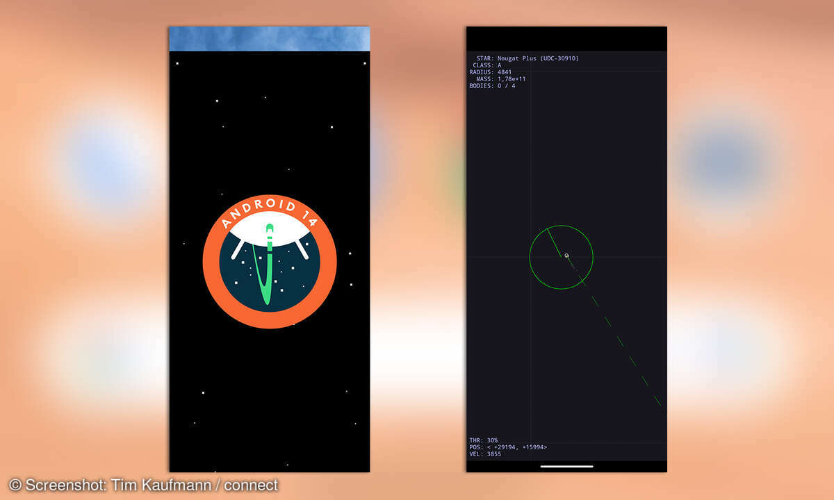 Android 14 Easteregg