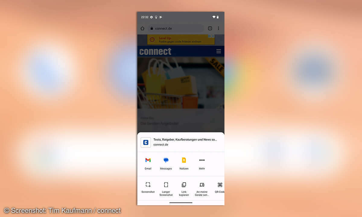 Android 14 System-Share-Menü