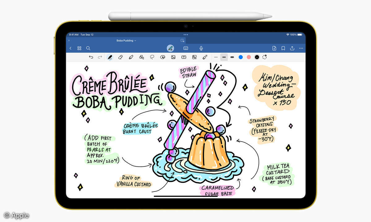 Apple Pencil USB-C am iPad 10. Generation