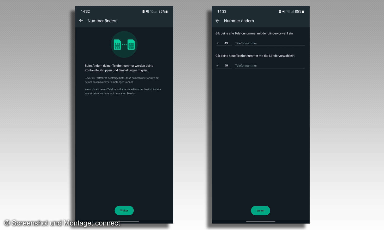 Neue Nummer in Whatsapp Das sollten Sie beachten connect