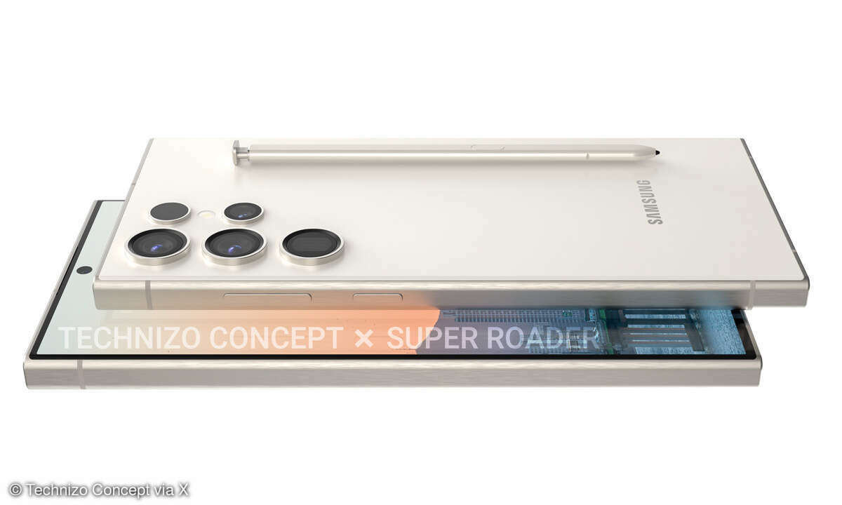 Samsung Galaxy S24 Ultra Renderbild