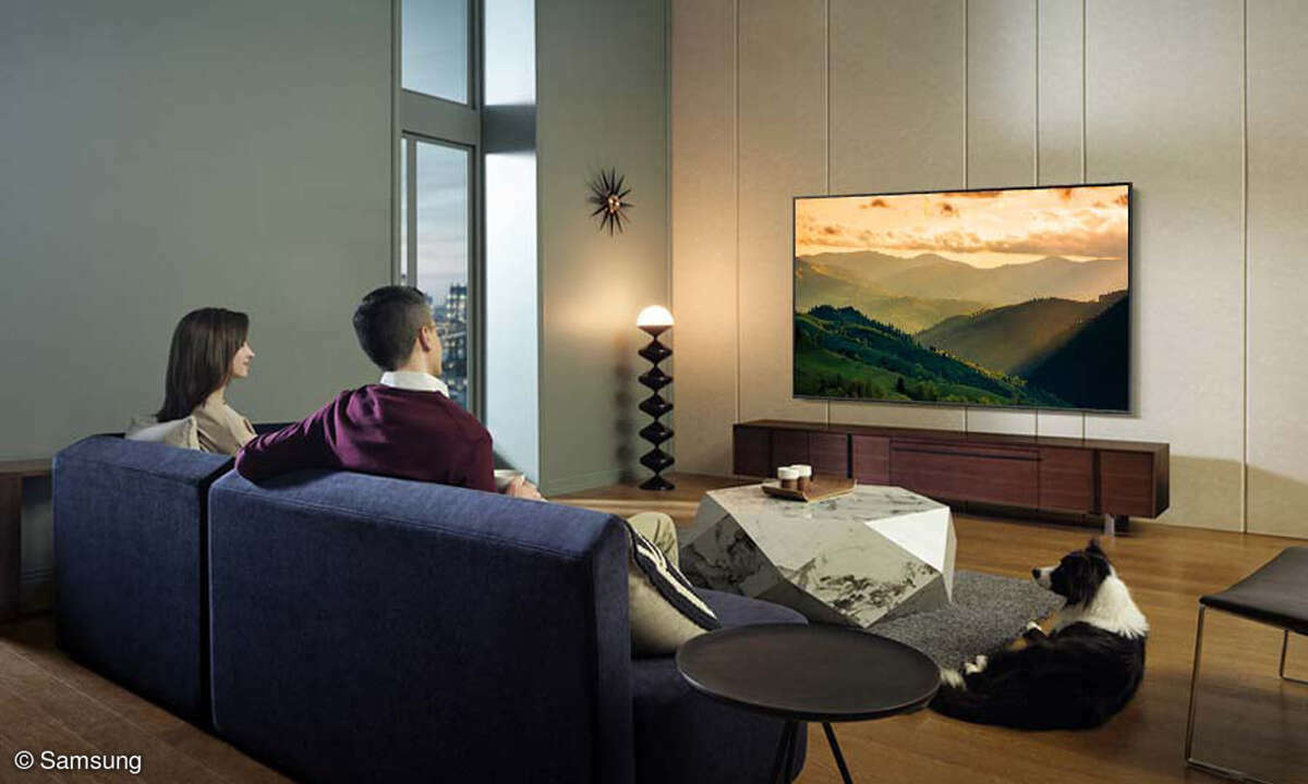 Samsung GQ65Q60C Smart-TV im Test