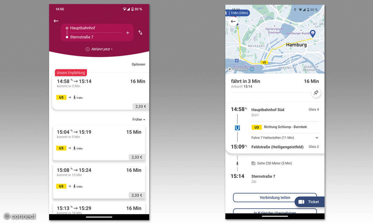ÖPNV Hamburg: HVV ÖPNV - Screenshots