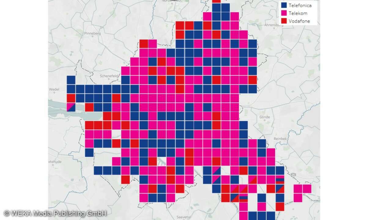 Qualität der Breitbandversorgung in Hamburg