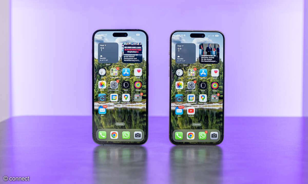 Apple iPhone 14 Pro Max vs iPhone 15 Pro Max Display