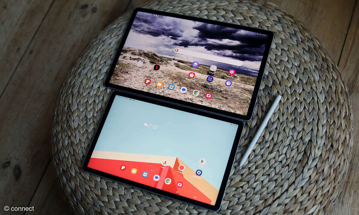 Samsung Galaxy Tab S9 FE+ im Vergleich mit dem Galaxy Tab S9 FE+