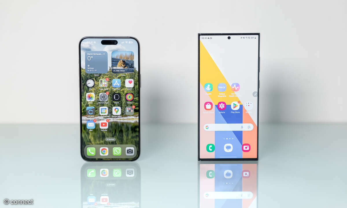 Apple iPhone 15 Pro Max vs Samsung S23 Ultra Display