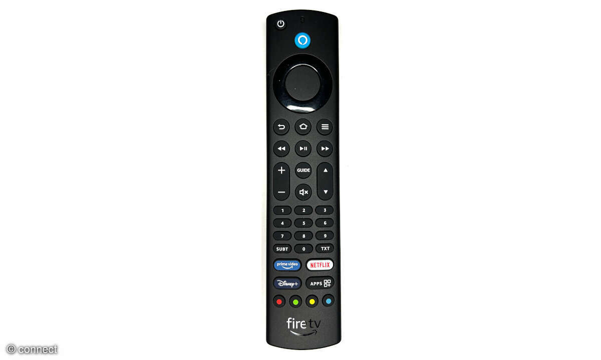 Amazon Fire-TV 4 (4K55N400D) im Test: Fernbedienung