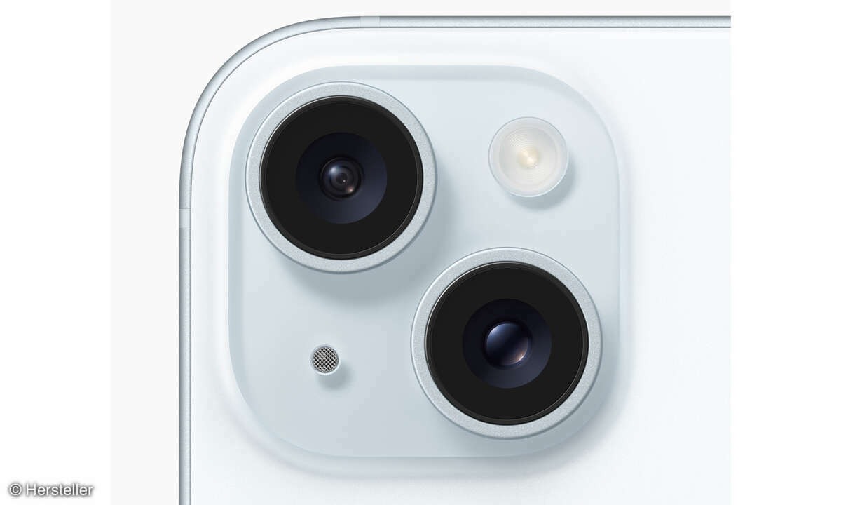 Apple iPhone 15 Rückseite mit Kamera