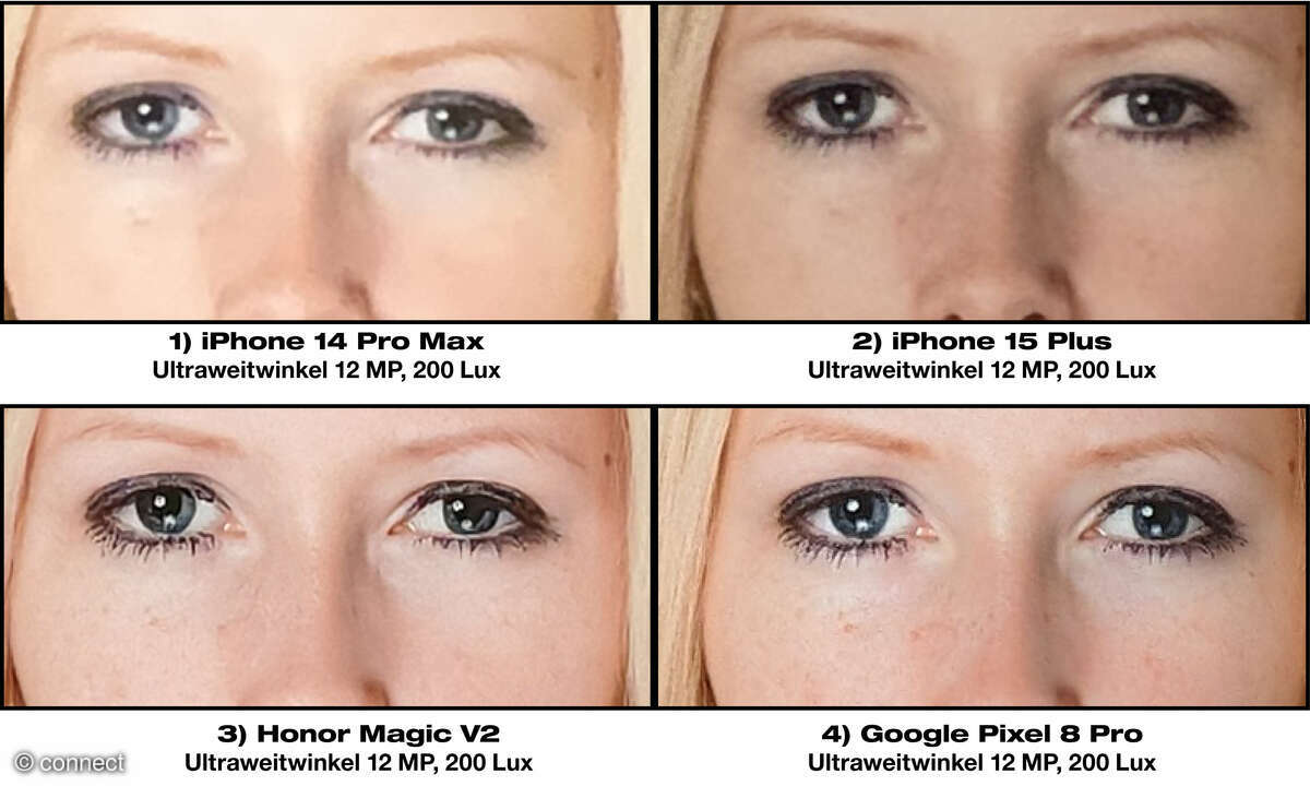 Honor Magic V2 Test Vergleich Qualität Ultraweitwinkel