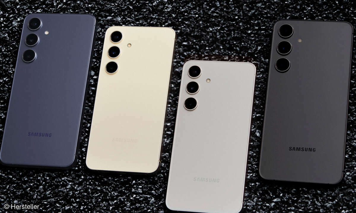 SAmsung Galaxy S24 und S24+ alle vier Farben
