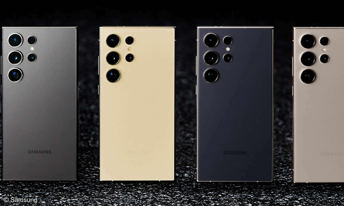 Samsung Galaxy S24 Ultra alle vier Farben