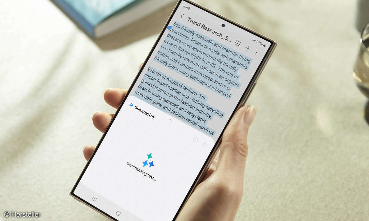 Samsung Galaxy S24 Ultra: Neues Symbol für KI Features