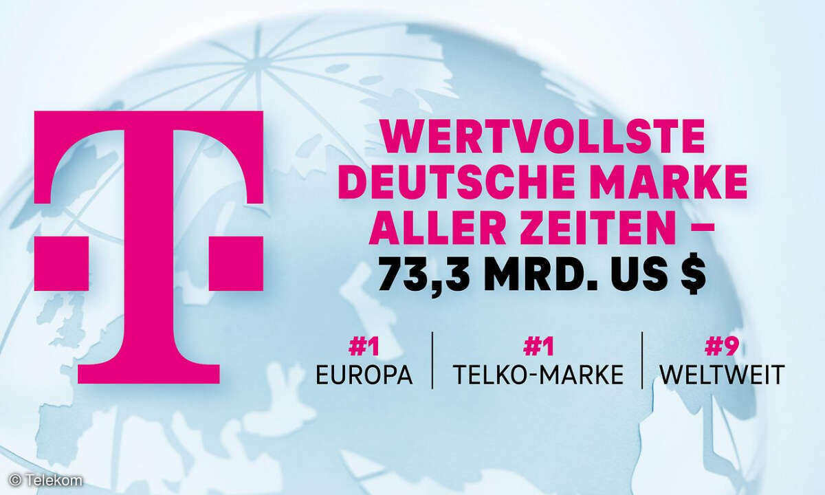 Telekom: Wertvollste deutsche Marke