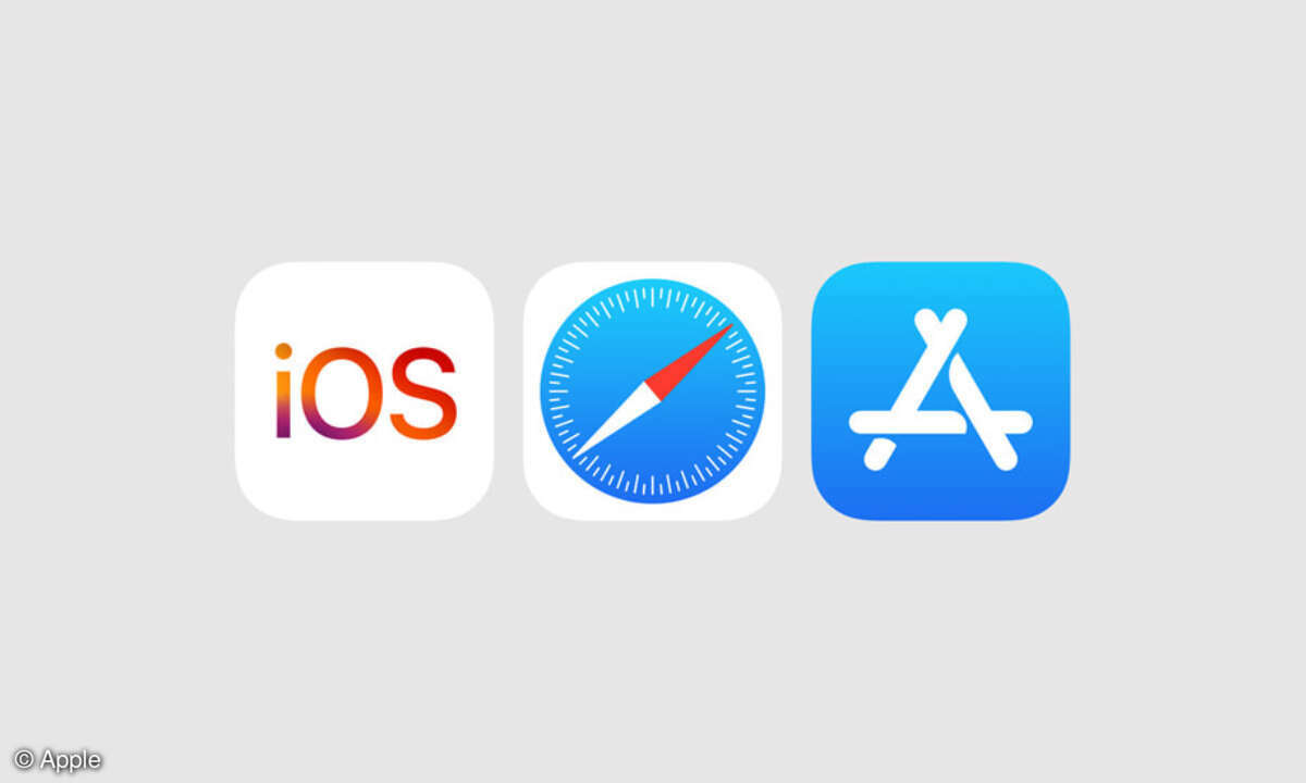 Apple iOS, Safari, App Store Icons