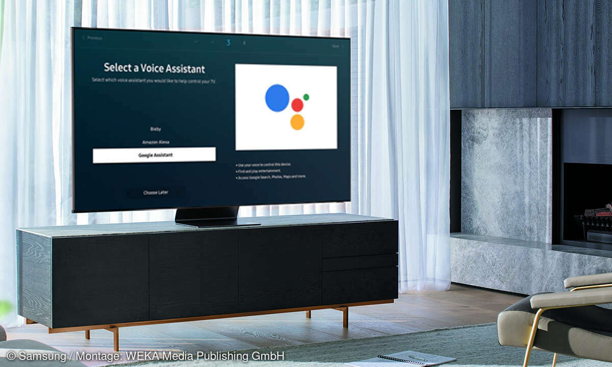 Samsung-TV Google-Assistant