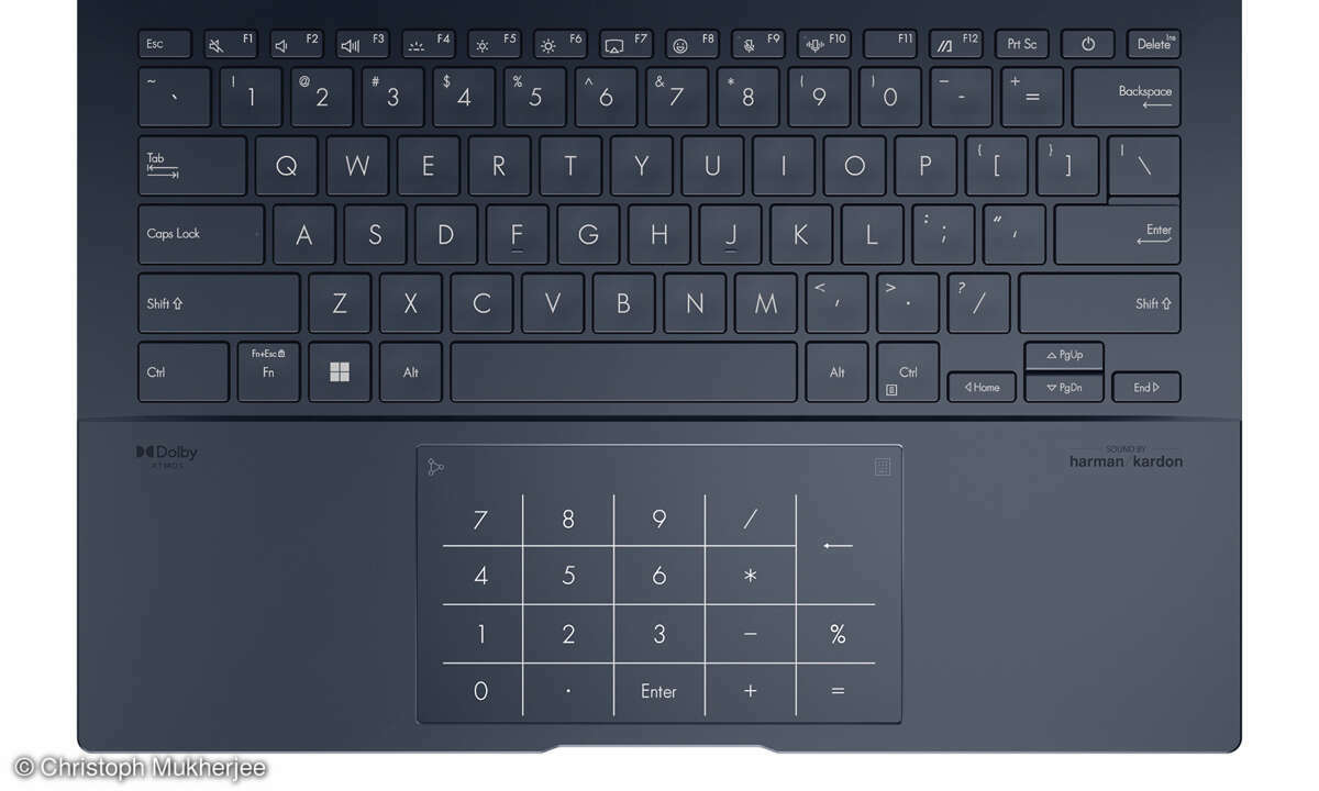 Asus Zenbook 14 OLED Touchpad