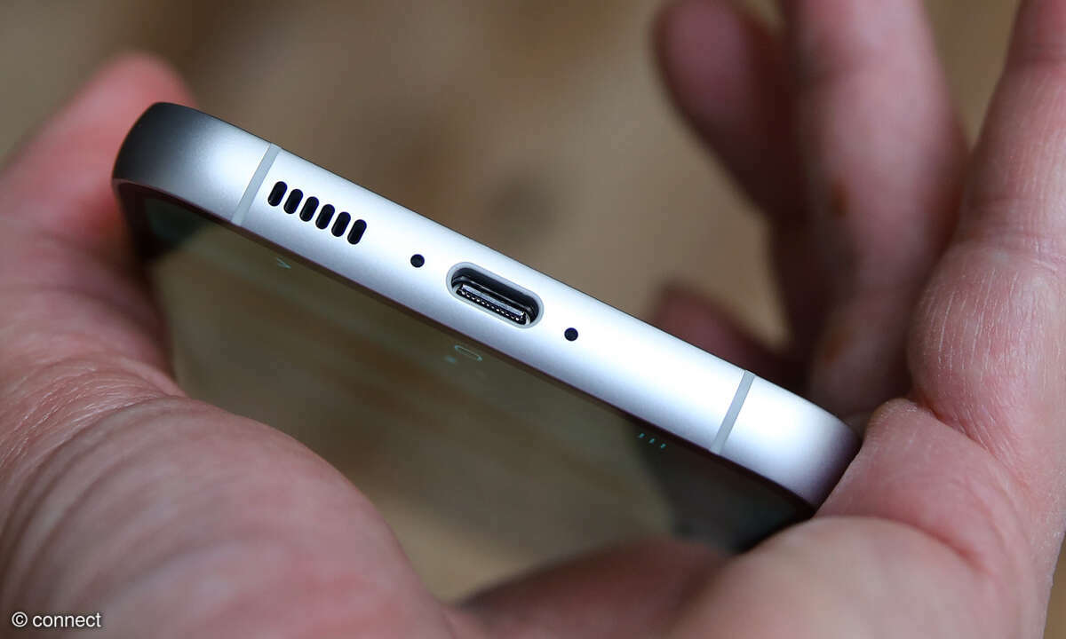 Samsung Galaxy S23 FE Test Unterseite