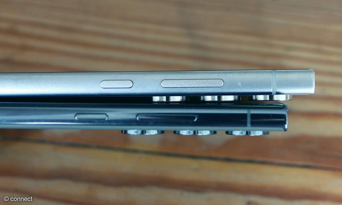 Samsung Galaxy S23 und S24 Ultra Vergleich Seiten