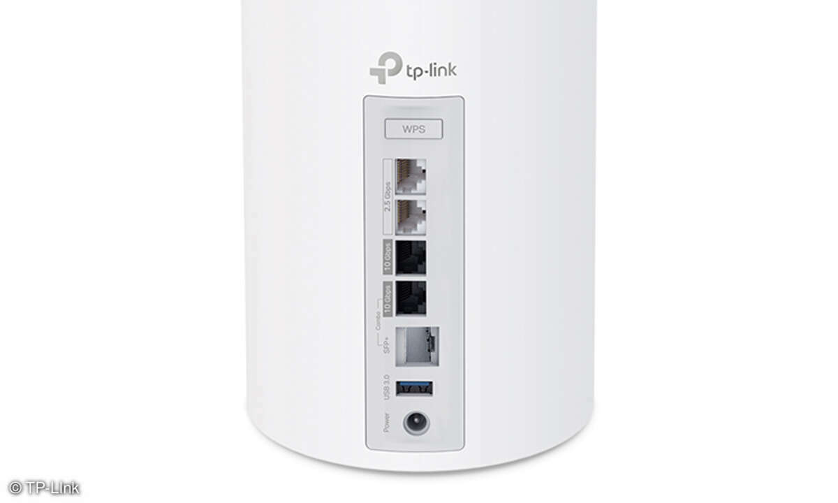 TP-Link Deco BE85 im Test - Anschlüsse