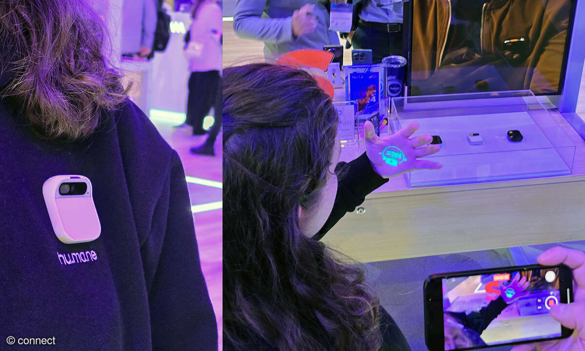 Humane AI Pin MWC 2024