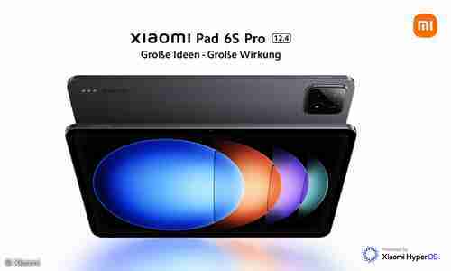 Xiaomi Pad 6S Pro: Rasantes Android-Tablet startet mit Launch