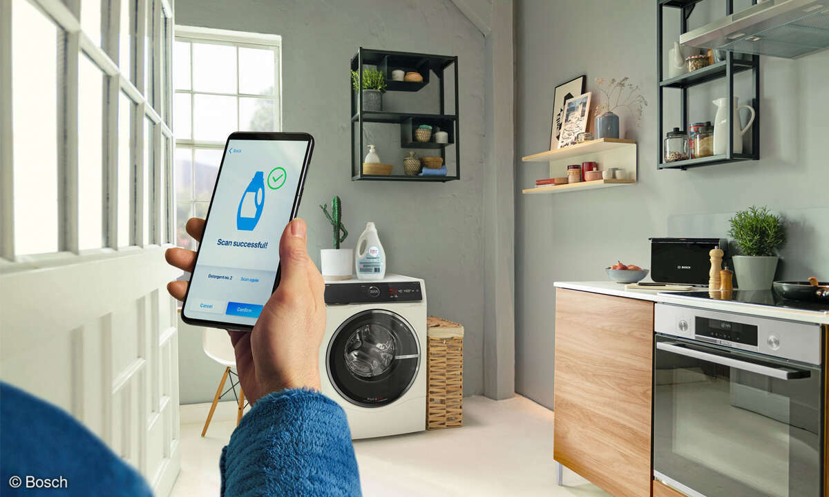 Smarte Haushaltshelfer: Bosch i-DOS Waschmittel-Scan