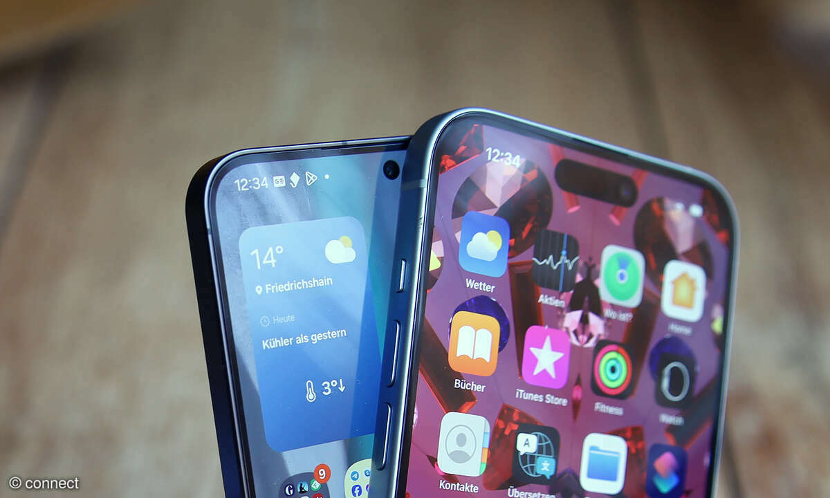 Apple iPhone 15 Plus Test Vergleich Galaxy S24+