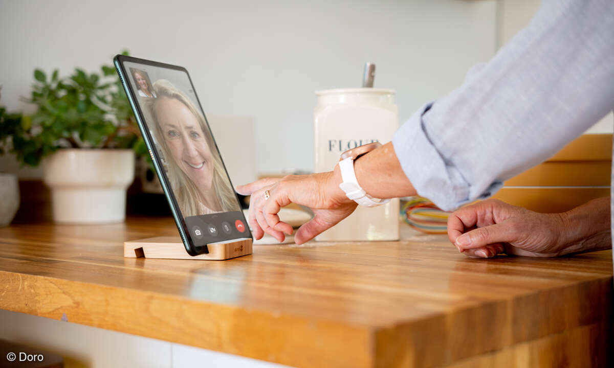 Smarte Gadgets für Senioren: Doro Tablet