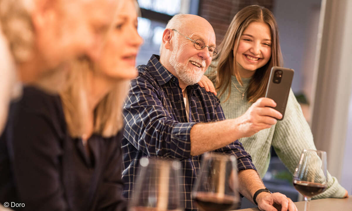 Smarte Gadgets für Senioren: Doro smartphone