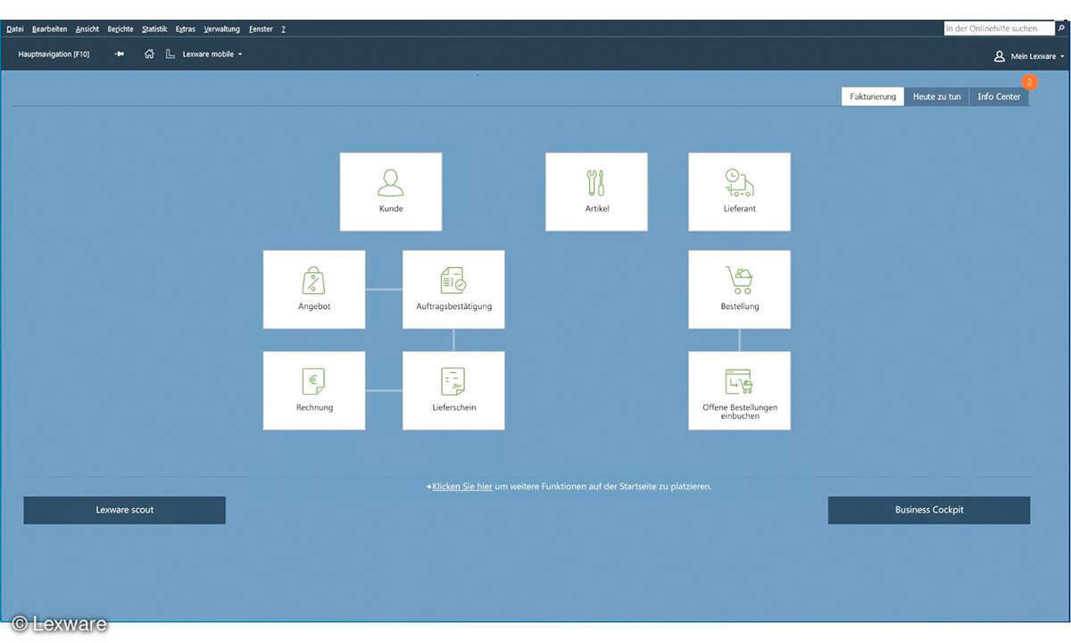 Online_Lexware-faktura-auftrag_Screenshot_Benutzerf-hrung