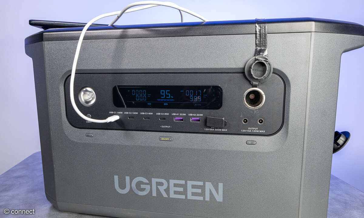 Ugreen Powerroam 2200 Front USB-Anschlüsse