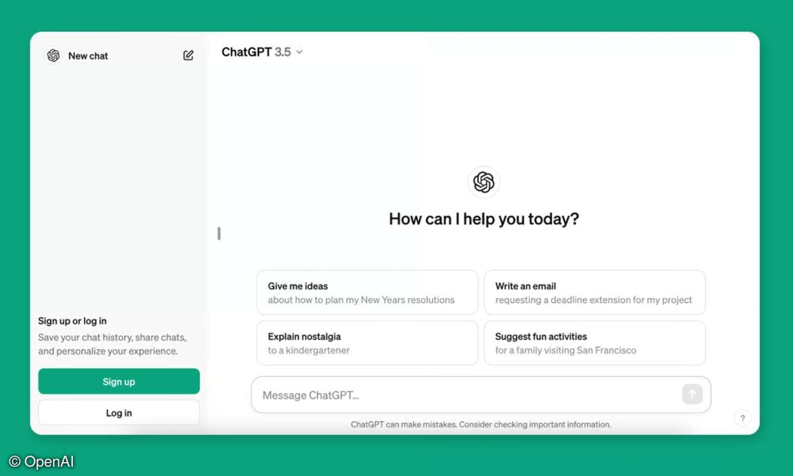 Chat Gpt Ohne Anmeldung OpenAI: ChatGPT ab sofort ohne Anmeldung - connect