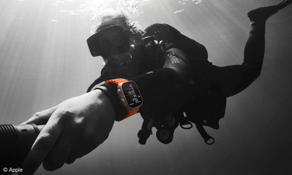 Apple Watch Ultra 2 Taucher