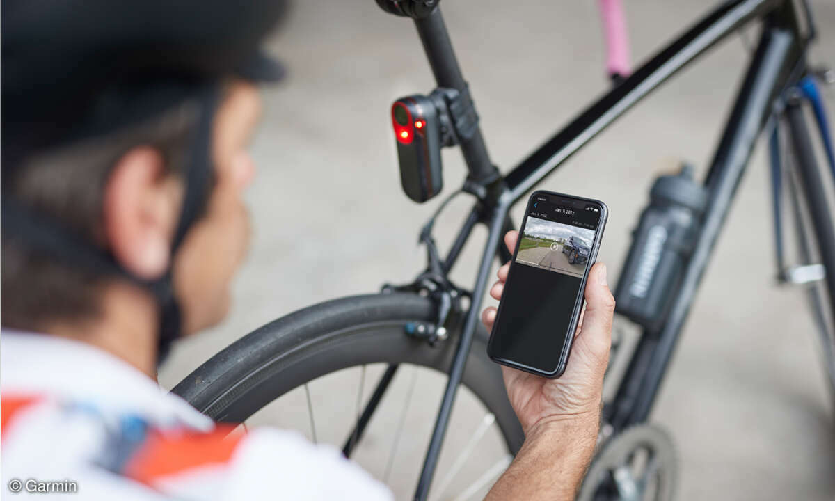 Smarte Fahrrad-Gadgets: Radar-Licht Dashcam