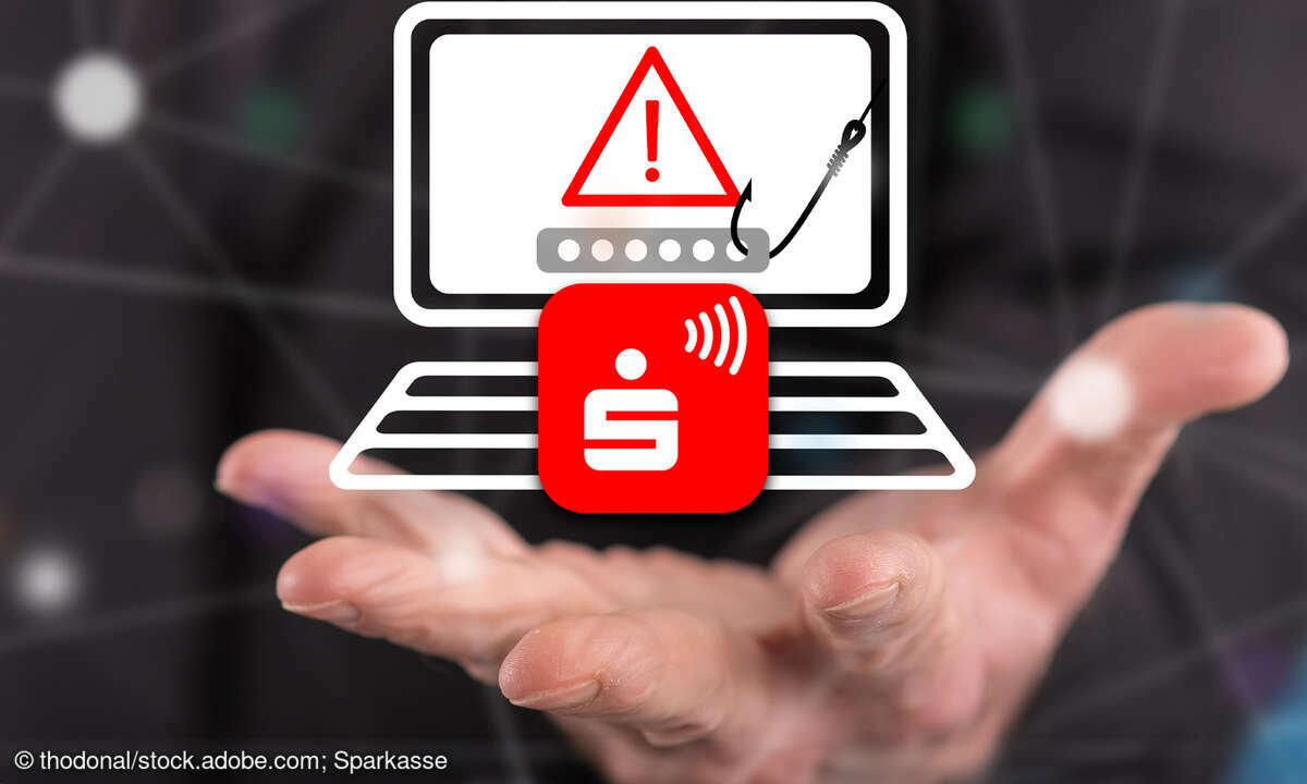Phishing Sparkasse S-ID Check App Service